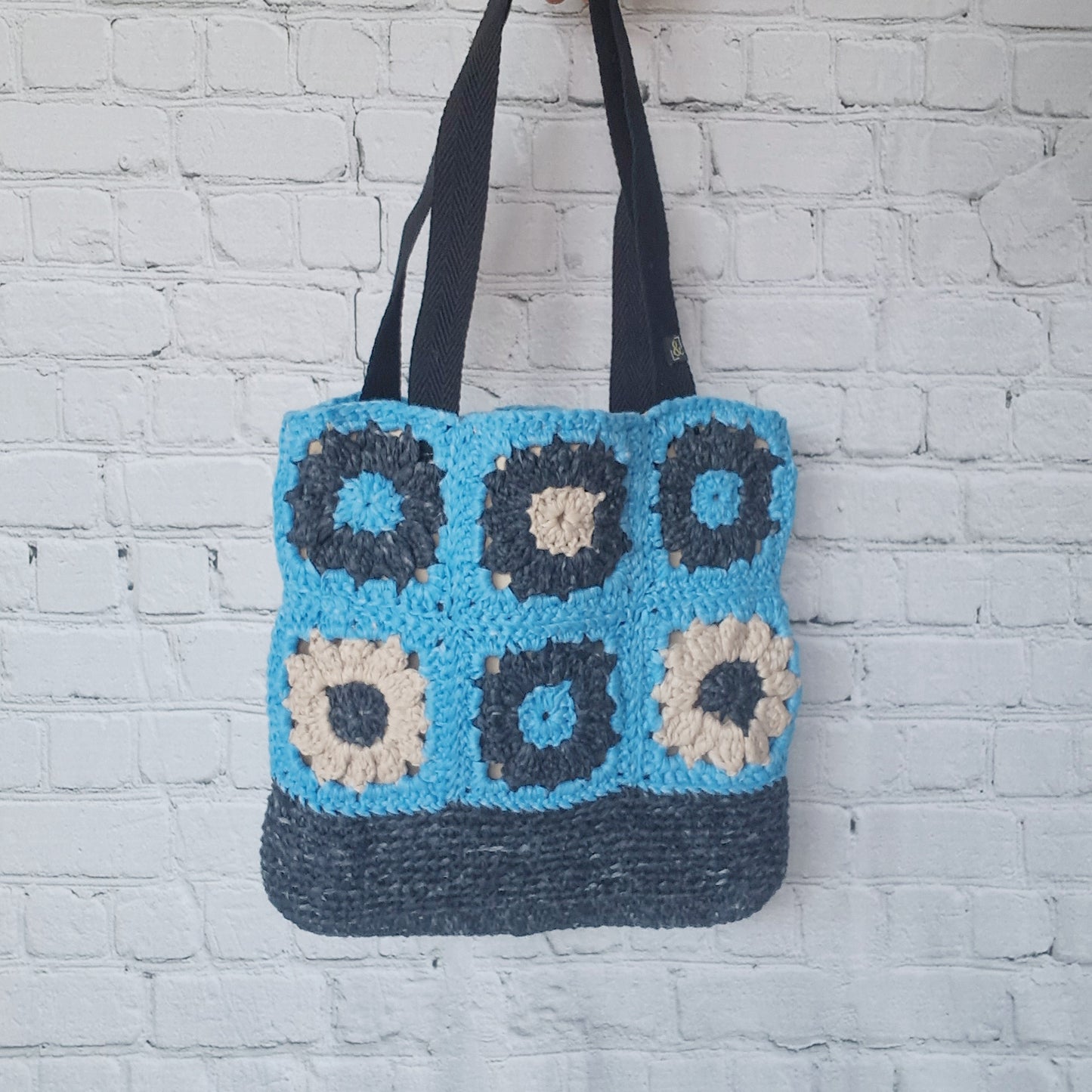 Bolso tote crochet - lucandlia