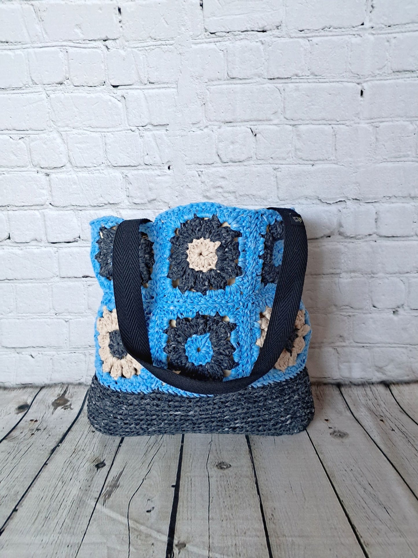 Bolso tote crochet - lucandlia