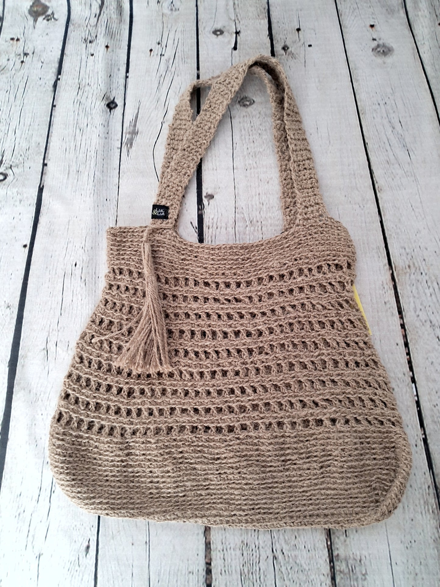 Bolso crochet nature - lucandlia