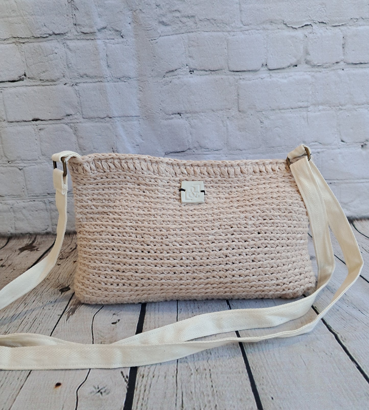 Bolso bandolera crochet - lucandlia