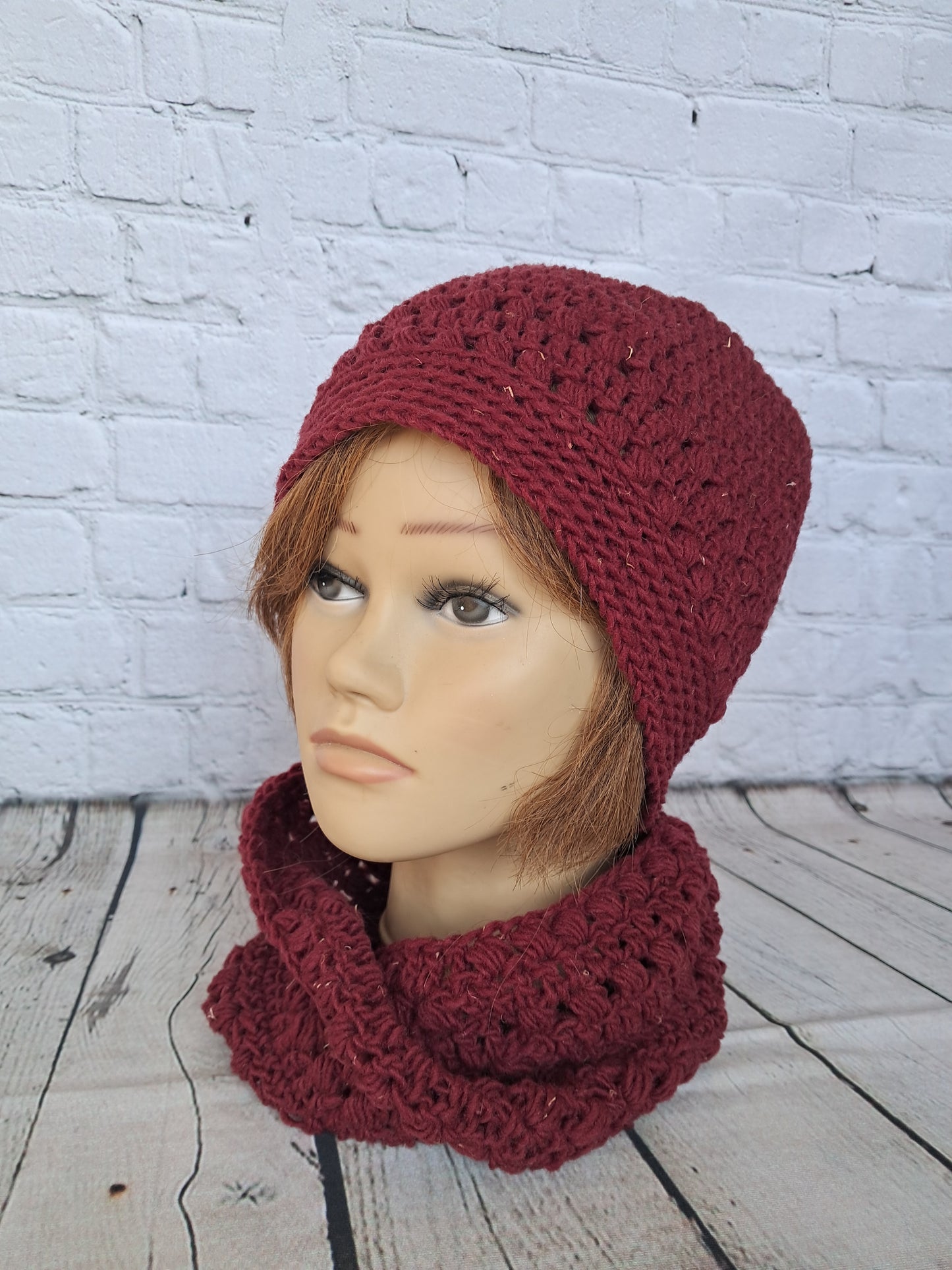 Gorro de crochet - lucandlia