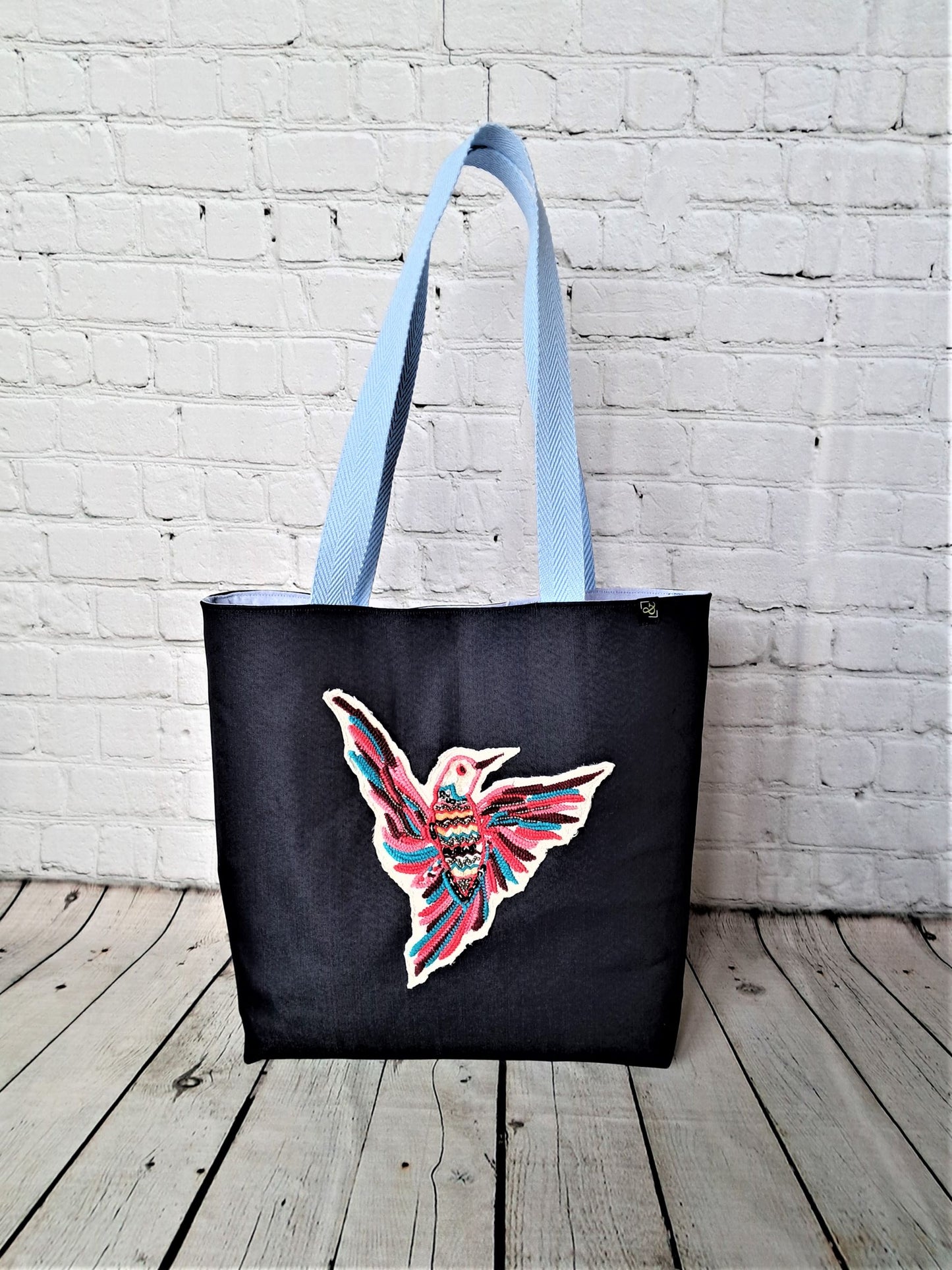 Bolso segunda vida colibrí