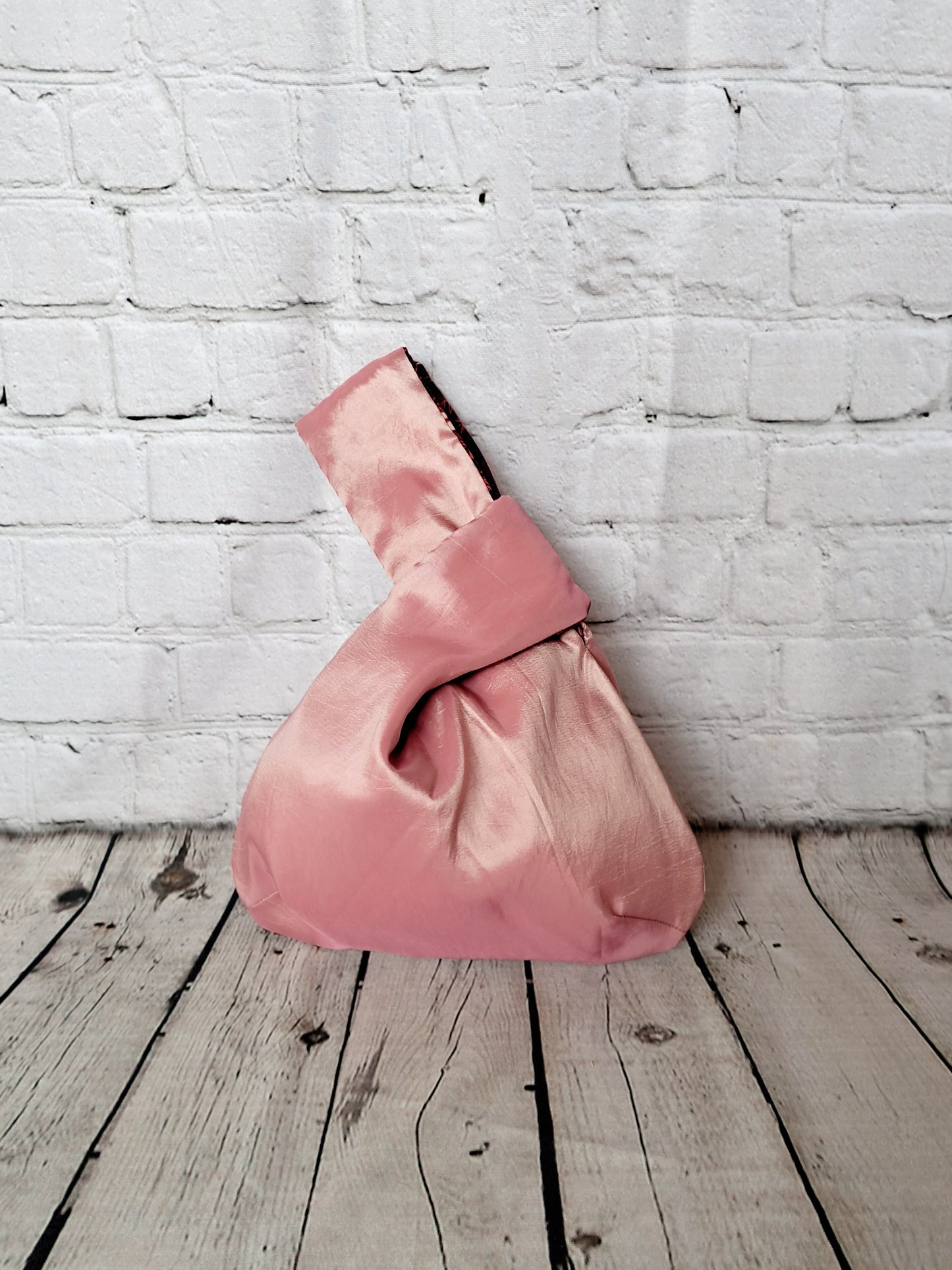 Bolso nudo japonés reversible para fiesta