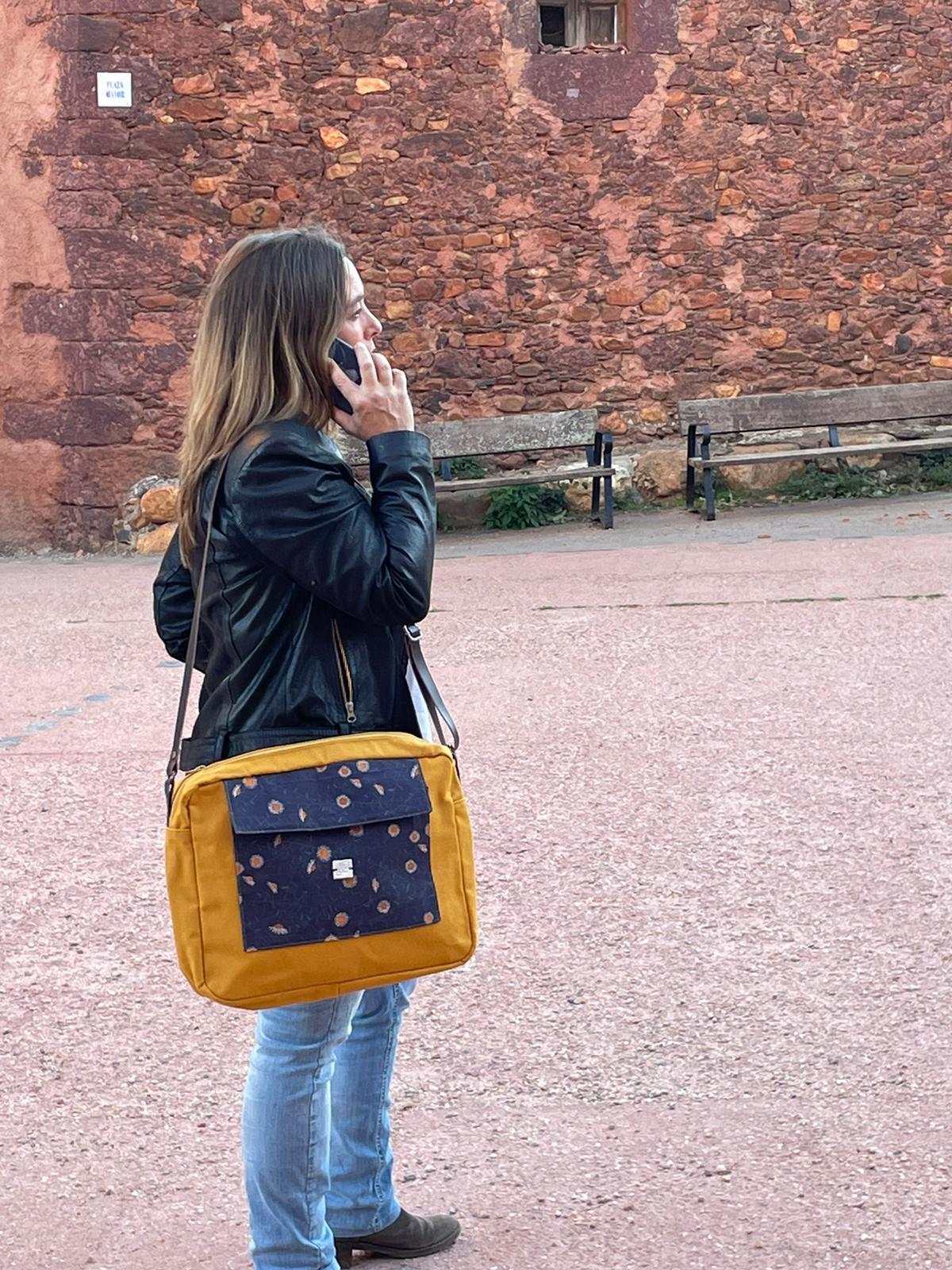 Bolso multifunción mostaza MARSELLA