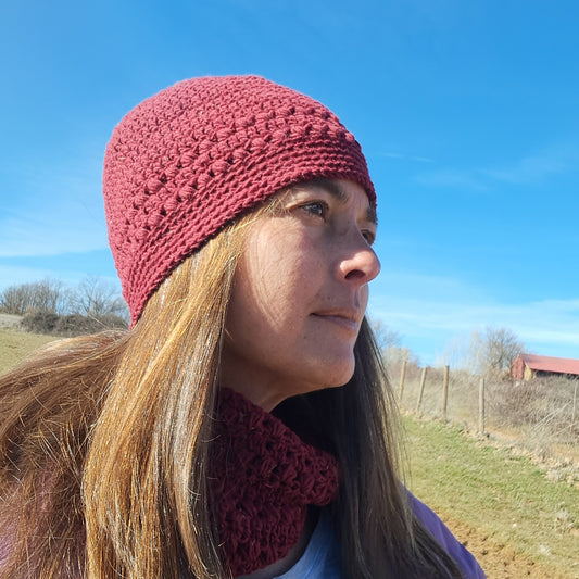 Gorro de crochet - lucandlia